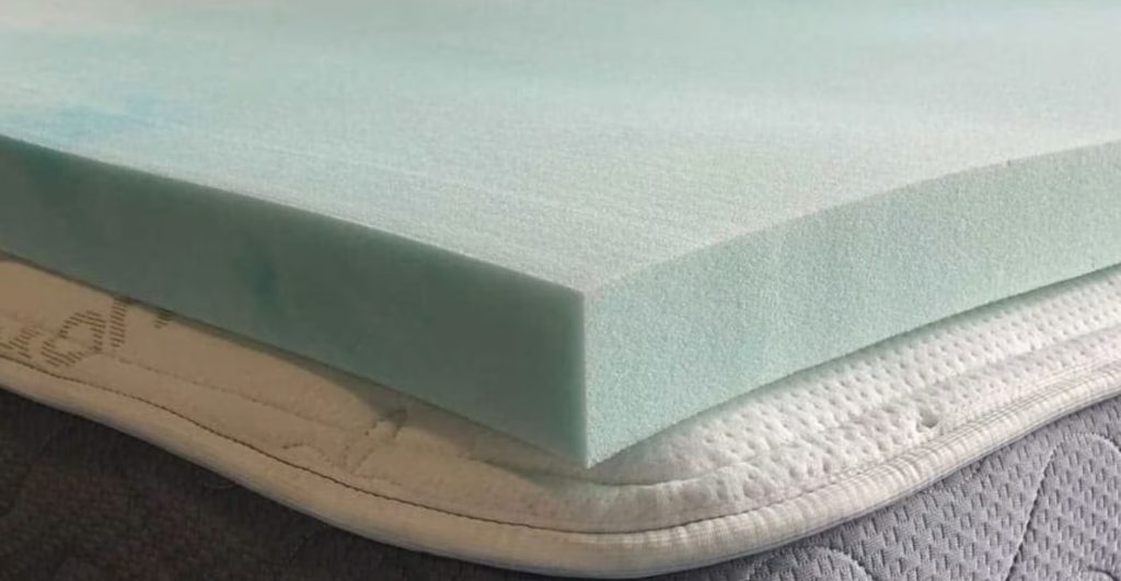 3lb gel foam mattress topper